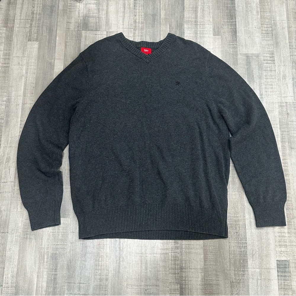 Mossimo Men's Black V-Neck Sweater large